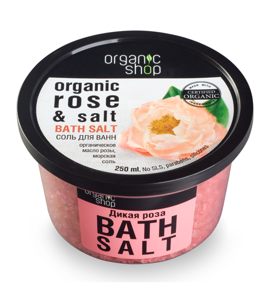 Соль для ванн «Дикая роза»