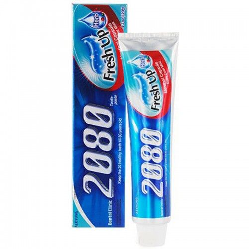Зубная паста 2080 Kerasys Освежающая с лечебными травами