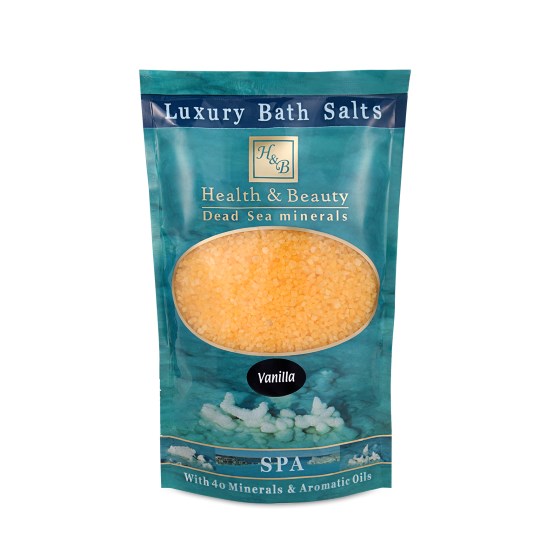 Соль Мёртвого моря для ванны Ваниль